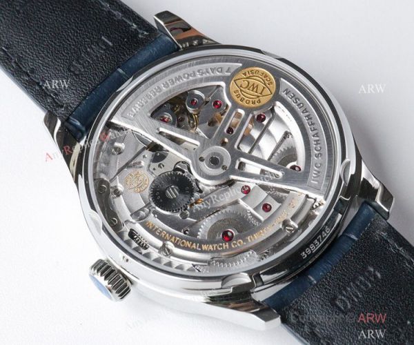 Super Clone IWC Portugieser 7 Days ZF Factory IW500107 Blue Leather Strap 1:1 Copy Watch Super Clone IWC Portugieser 7 Days ZF Factory IW500107 Blue Leather Strap 1:1 Copy Watch