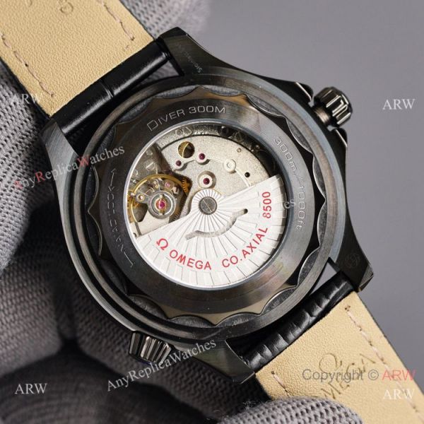 New 2021 Watches Swiss Omega Seamaster Diver 300m Black Black Watch Leather Strap New 2021 Watches Swiss Omega Seamaster Diver 300m Black Black Watch Leather Strap