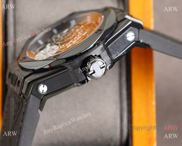 Z Factory Swiss Copy Hublot Sang Bleu Citizen Watch 45mm Solid Black Z Factory Swiss Copy Hublot Sang Bleu Citizen Watch 45mm Solid Black