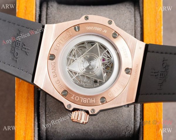 Z Factory Swiss Copy Hublot Sang Bleu Rose Gold Diamond Watch Citizen Movement Z Factory Swiss Copy Hublot Sang Bleu Rose Gold Diamond Watch Citizen Movement