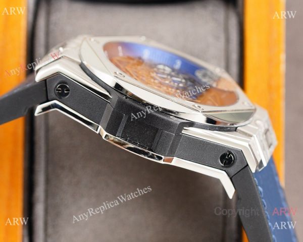 Z Factory Swiss Quality Hublot Sang Bleu Citizen Watch SS Blue Dial 45mm Z Factory Swiss Quality Hublot Sang Bleu Citizen Watch SS Blue Dial 45mm