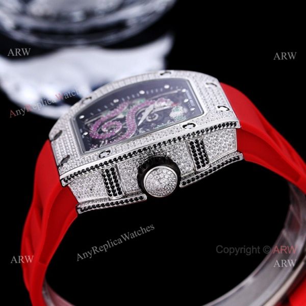 High Quality Copy Richard Mille Rm026 Snake Dial Tourbillon Serpent Watch With Diamond High Quality Copy Richard Mille Rm026 Snake Dial Tourbillon Serpent Watch With Diamond