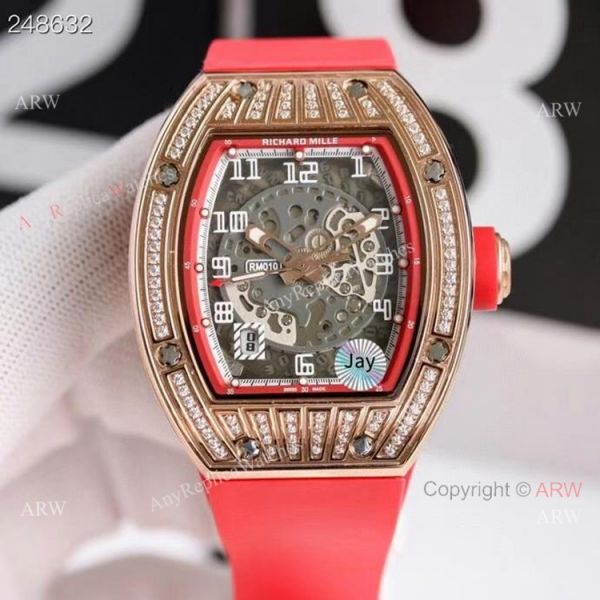 Copy Richard Mille 030 Diamond Watch Automatic For Men Copy Richard Mille 030 Diamond Watch Automatic For Men