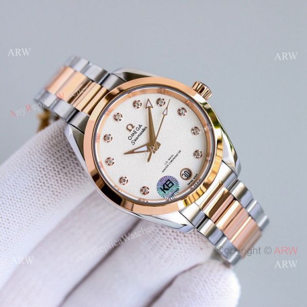 High Quality Replica Omega Constellation Two Tone Rose Gold Ladies Watch 34mm High Quality Replica Omega Constellation Two Tone Rose Gold Ladies Watch 34mm