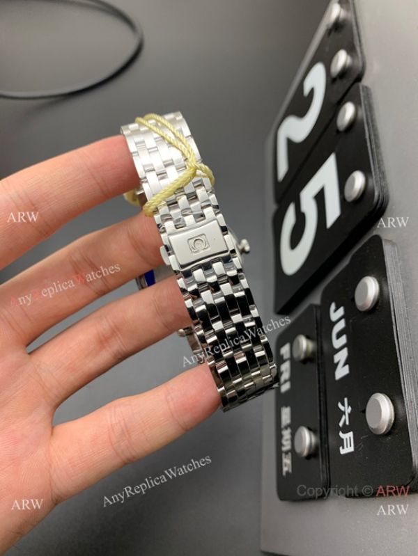 MKS Factory Copy Omega De Ville Prestige Blue Watch Classic Style MKS Factory Copy Omega De Ville Prestige Blue Watch Classic Style