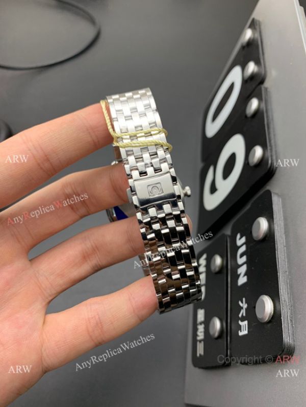 MKS Factory Omega Classic De Ville 9015 Watch Silver Dial Stainless Steel MKS Factory Omega Classic De Ville 9015 Watch Silver Dial Stainless Steel
