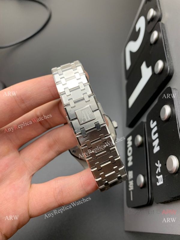 JF Factory Audemars Piguet Royal Oak JF 3120 Black Dial Watch 41mm JF Factory Audemars Piguet Royal Oak JF 3120 Black Dial Watch 41mm