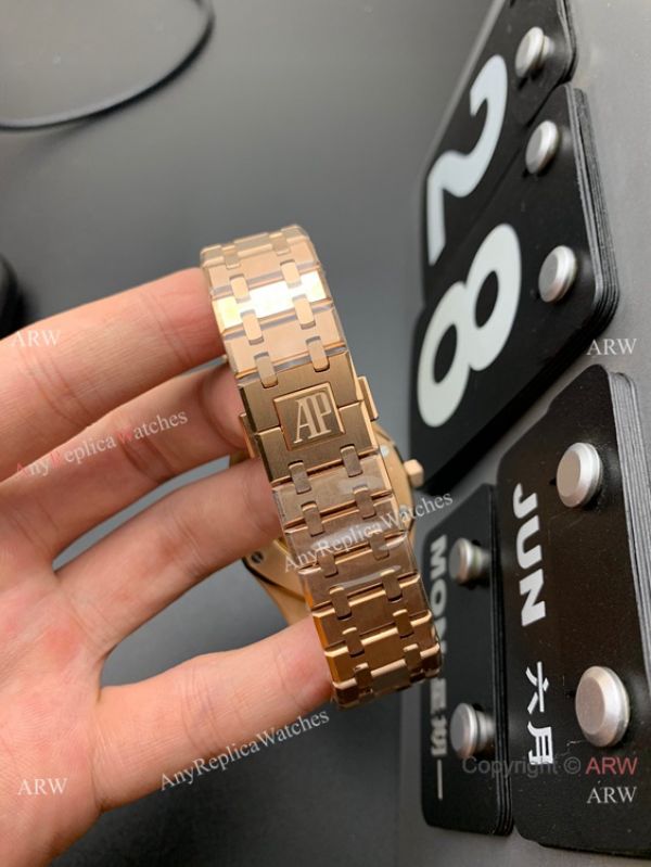 JF Factory Audemars Piguet Royal Oak 15400 Rose Gold Watch 41mm JF Factory Audemars Piguet Royal Oak 15400 Rose Gold Watch 41mm