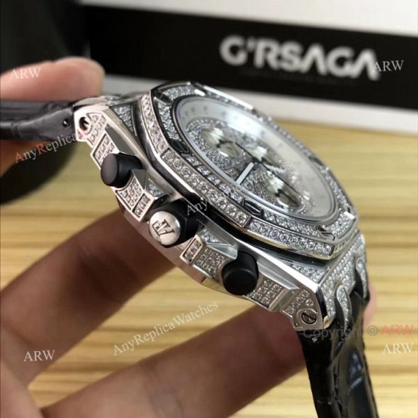 42mm Audemars Piguet Royal Oak Offshore Full Diamonds Watch Quartz Replica 42mm Audemars Piguet Royal Oak Offshore Full Diamonds Watch Quartz Replica