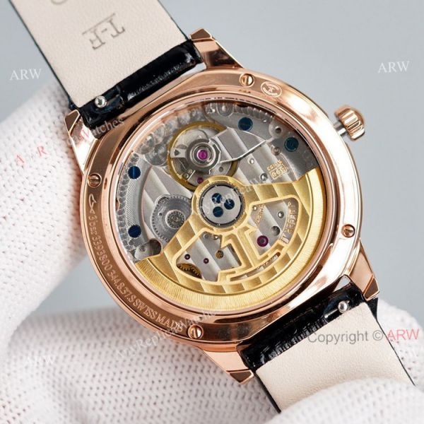 Swiss Replica Jaeger Lecoultre rendez-Vous Classic Night Day Ladies Watch Black Leather Strap Swiss Replica Jaeger Lecoultre rendez-Vous Classic Night Day Ladies Watch Black Leather Strap