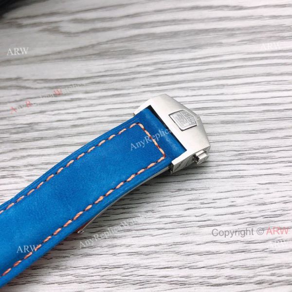 Replica Tag Heuer Formula 1 Blue Dial Chronograph Men Watch 43mm With Blue Leather Strap Replica Tag Heuer Formula 1 Blue Dial Chronograph Men Watch 43mm With Blue Leather Strap
