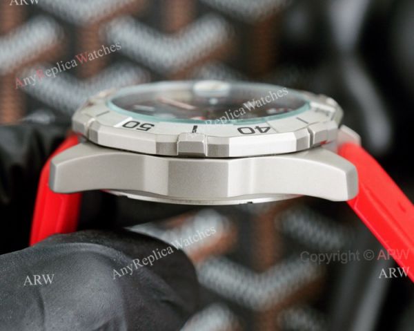 New Tag Heuer Aquaracer 43mm Automatic Replica Watch Special Edition Orange Rubber Band New Tag Heuer Aquaracer 43mm Automatic Replica Watch Special Edition Orange Rubber Band