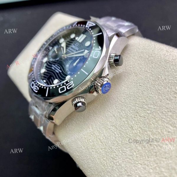 New Black Dial Omega Seamaster OMF Factory Replica Watches Clone Omega 9900 For Men New Black Dial Omega Seamaster OMF Factory Replica Watches Clone Omega 9900 For Men