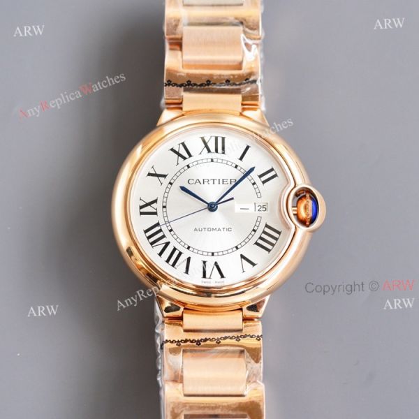 All Rose Gold Cartier Santos XL Automatic Replica Watch 42mm All Rose Gold Cartier Santos XL Automatic Replica Watch 42mm