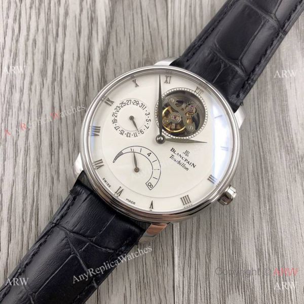 JB Factory Super Clone Blancpain Villeret Real Tourbillon Watch Cal.25 Movement JB Factory Super Clone Blancpain Villeret Real Tourbillon Watch Cal.25 Movement