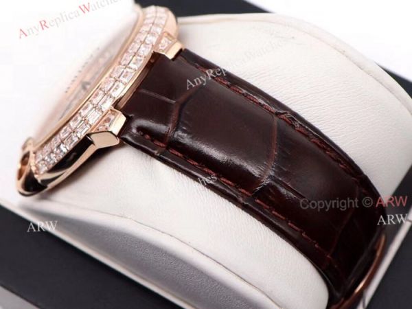 Best Replica 42mm Cartier Ballon Bleu Rose Gold Watch With Diamonds Best Replica 42mm Cartier Ballon Bleu Rose Gold Watch With Diamonds
