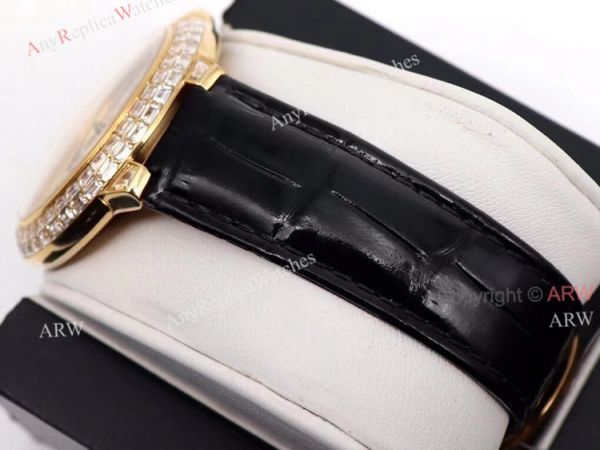 Replica Cartier Ballon Bleu 42mm Gold Watch With Diamonds Replica Cartier Ballon Bleu 42mm Gold Watch With Diamonds