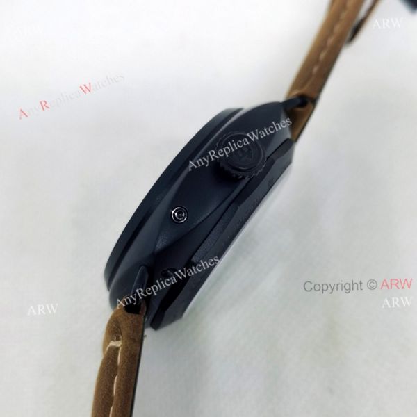 Panerai Radiomir PAM00384 8 Days Black Face Replica Watch 45mm Panerai Radiomir PAM00384 8 Days Black Face Replica Watch 45mm
