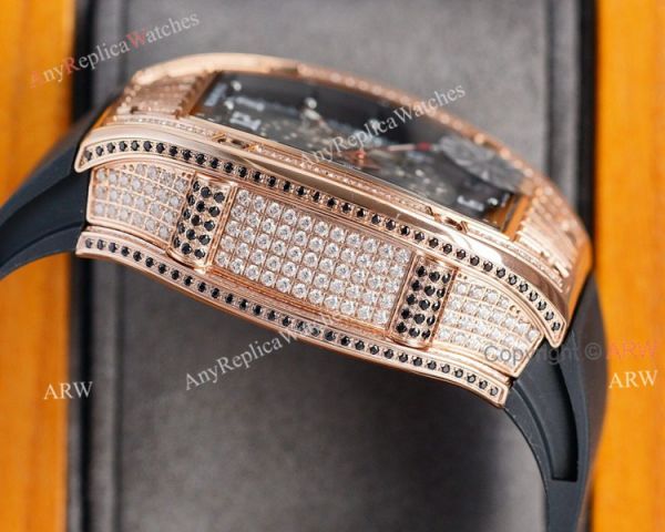 (RM Factory) High Quality Replica Richard Mille RM010 Rose Gold Diamond Watch (RM Factory) High Quality Replica Richard Mille RM010 Rose Gold Diamond Watch