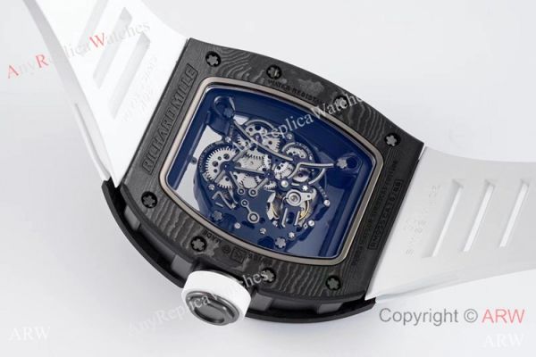 ZF Favtory Richard Mille RM055 Bubba Watson NTPT CarbonWhite Men Watch ZF Favtory Richard Mille RM055 Bubba Watson NTPT CarbonWhite Men Watch