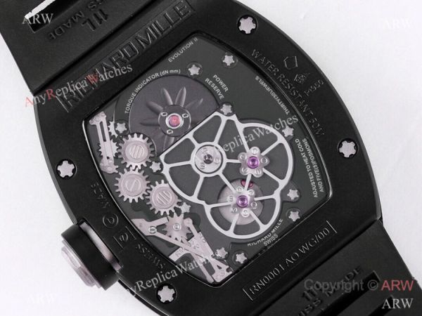 Super Clone Richard Mille RM001 Real Tourbillon JB Factory Black PVD Watch Super Clone Richard Mille RM001 Real Tourbillon JB Factory Black PVD Watch