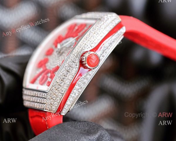 Swiss Quartz Franck Muller Vanguard Lady Watches Yellow Diamond Dial Swiss Quartz Franck Muller Vanguard Lady Watches Yellow Diamond Dial