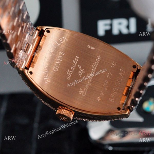Copy Franck Muller Cintree Curvex Stainless Steel Diamond Face Watch 43mm Copy Franck Muller Cintree Curvex Stainless Steel Diamond Face Watch 43mm