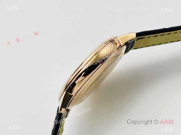 2021 New! MK Factory V4 Vacheron Constantin Patrimony Replica Watch Rose Gold Black Dial 40mm 2021 New! MK Factory V4 Vacheron Constantin Patrimony Replica Watch Rose Gold Black Dial 40mm