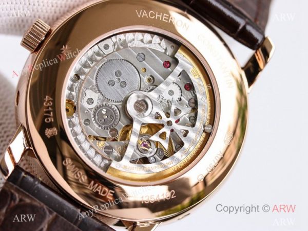 TWS Factory 1-1 Copy Vacheron Constantin Historiques Calendrier Complet 1948 40mm 3100v Watch Rose Gold White Dial TWS Factory 1-1 Copy Vacheron Constantin Historiques Calendrier Complet 1948 40mm 3100v Watch Rose Gold White Dial