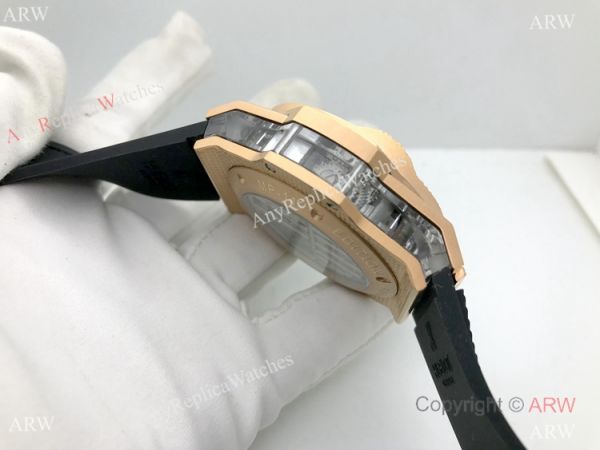 Copy Hublot Big Bang MP-11 Watch Automatic New Rose Gold Case Copy Hublot Big Bang MP-11 Watch Automatic New Rose Gold Case