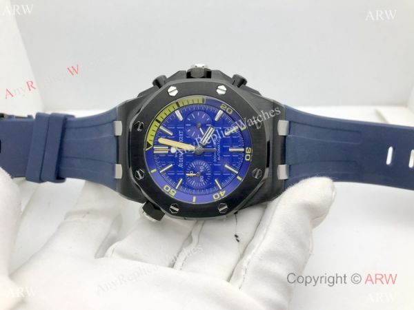 Copy Audemars Piguet Royal Oak Offshore Diver Chronograph Watch BlackBlue Copy Audemars Piguet Royal Oak Offshore Diver Chronograph Watch BlackBlue