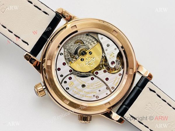 PFF Factory V4 Patek Philippe Sky Moon Celestial Watch Rose Gold Diamond Bezel PFF Factory V4 Patek Philippe Sky Moon Celestial Watch Rose Gold Diamond Bezel