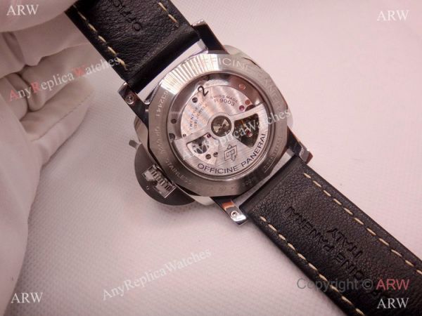 Swiss Grade Panerai Luminor 1950 GMT Black Dial 44mm Watch P9003 Movement Swiss Grade Panerai Luminor 1950 GMT Black Dial 44mm Watch P9003 Movement