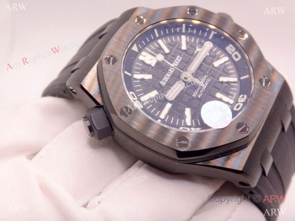 BF Factory Audemars Piguet Royal Oak Offshore Divers Asia2836 Watches Solid Black BF Factory Audemars Piguet Royal Oak Offshore Divers Asia2836 Watches Solid Black