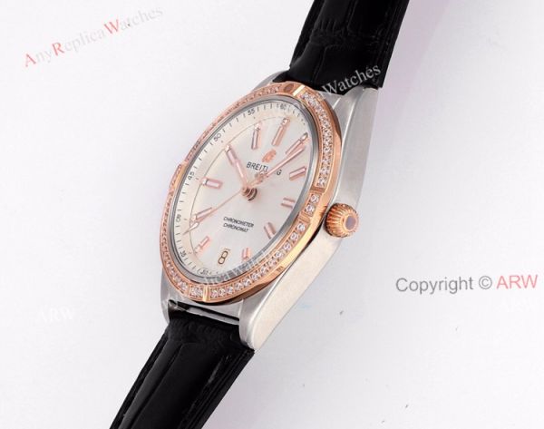 Buy Replica Breitling Chronomat Automatic 36 Rose Gold Watch With Diamonds Buy Replica Breitling Chronomat Automatic 36 Rose Gold Watch With Diamonds