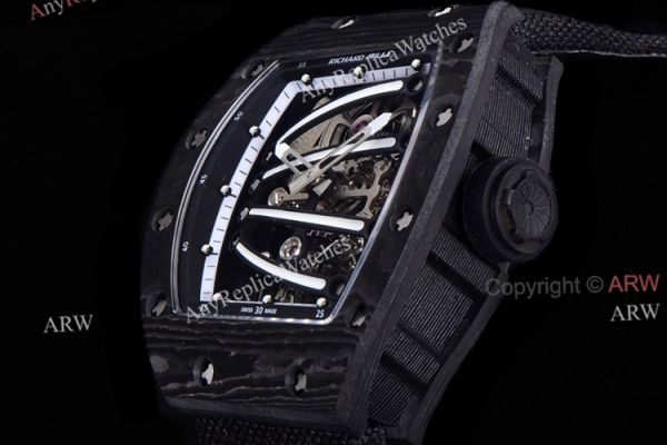Yohan Blake Richard Mille 59-01 Black TPT Carbon Replica Watch Yohan Blake Richard Mille 59-01 Black TPT Carbon Replica Watch