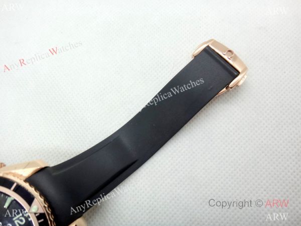 Clone Omega Seamaster Automatic Rose Gold Rubber Strap Watch Clone Omega Seamaster Automatic Rose Gold Rubber Strap Watch