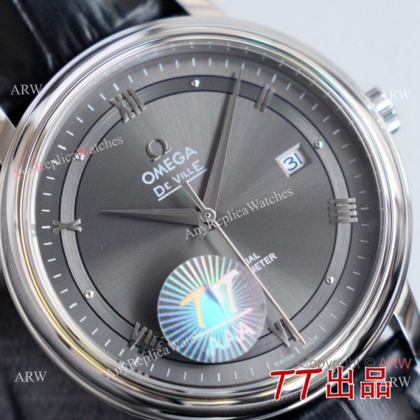 Swiss Quality Omega DeVille Co-Axial SS Rhodium Grey Dial Watch 8215 Movement Swiss Quality Omega DeVille Co-Axial SS Rhodium Grey Dial Watch 8215 Movement