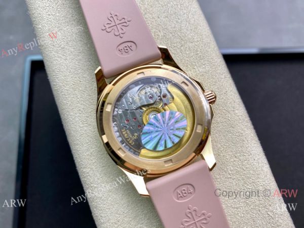 PPF Factory Patek Philippe Lady-Aquanaut Cal.324 Watch Yellow Gold MOP Dial PPF Factory Patek Philippe Lady-Aquanaut Cal.324 Watch Yellow Gold MOP Dial