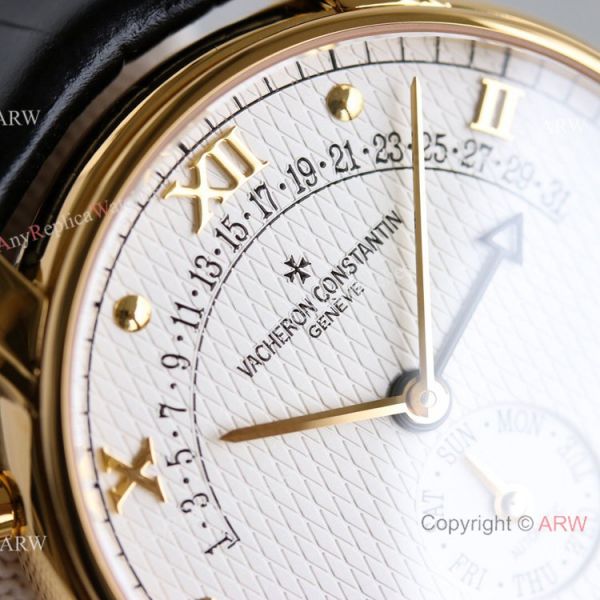 Swiss Grade Copy Vacheron Constantin Malte Patrimony 31-Day Retrograde watch Yellow Gold Cal.2460 Movement Swiss Grade Copy Vacheron Constantin Malte Patrimony 31-Day Retrograde watch Yellow Gold Cal.2460 Movement