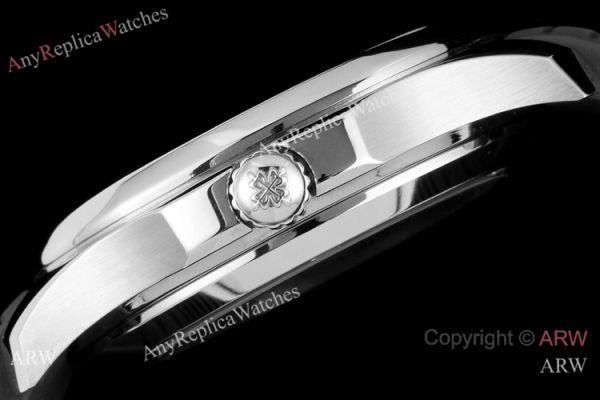 Swiss Quality Replica Patek Philippe Aquanaut 8215 Watch SS Black Dial Diamond Bezel Swiss Quality Replica Patek Philippe Aquanaut 8215 Watch SS Black Dial Diamond Bezel