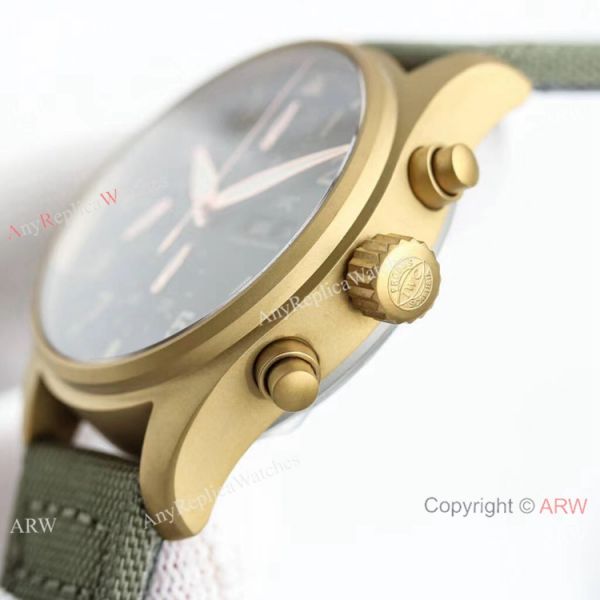 ZF Swiss IWC Pilots Chronograph 10 Years of MR PORTERo Edition 7750 Bronzo watch ZF Swiss IWC Pilots Chronograph 10 Years of MR PORTERo Edition 7750 Bronzo watch