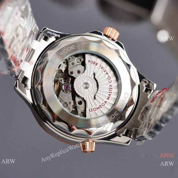 Swiss Quality Omega Seamaster Nekton Edition Diver 300m Watch Two Tone Rose Gold Swiss Quality Omega Seamaster Nekton Edition Diver 300m Watch Two Tone Rose Gold