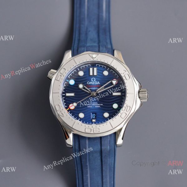 Swiss Quality Omega Seamaster Nekton Diver 300m Blue Dial Watches 42mm Swiss Quality Omega Seamaster Nekton Diver 300m Blue Dial Watches 42mm