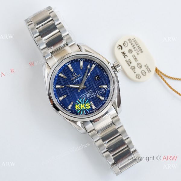 Swiss Quality Omega Aqua Terra 150m Citizen 8215 Watch Silver Wave Dial Swiss Quality Omega Aqua Terra 150m Citizen 8215 Watch Silver Wave Dial