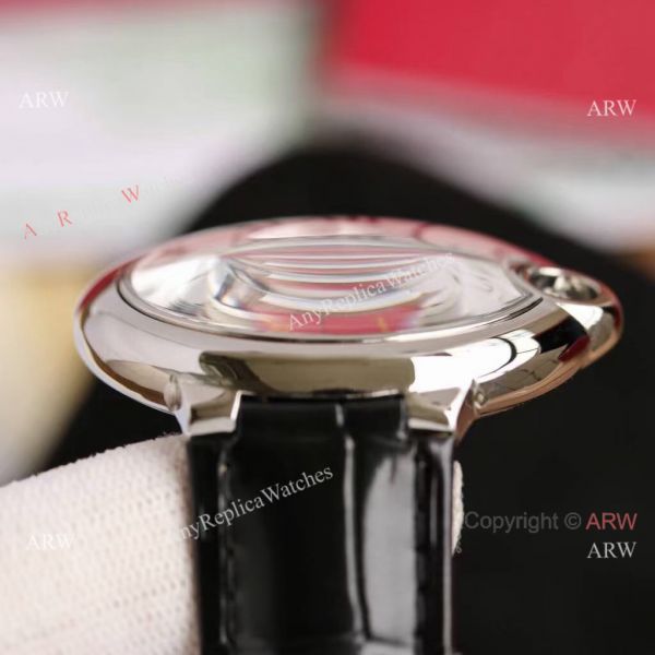 Fake Balloon Blue Cartier White Dial G9 Watch Black Leather Strap For Man Or Lady Fake Balloon Blue Cartier White Dial G9 Watch Black Leather Strap For Man Or Lady