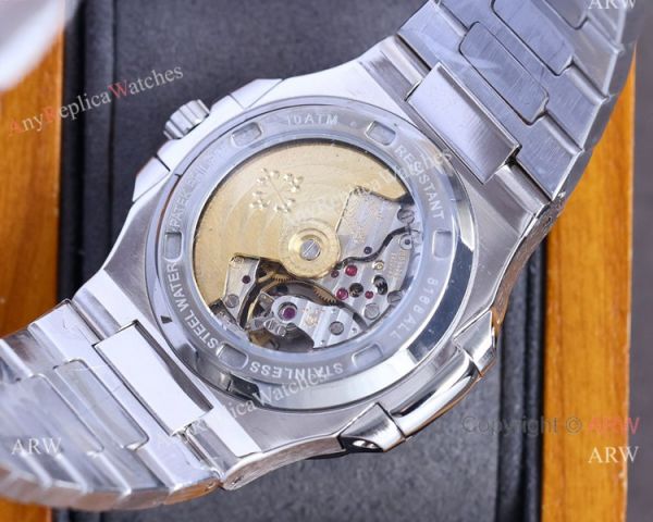 Iced Out Patek Philippe Nautilus Tiff-any Baby Blue Diamond Band Watch Cal.324 40mm Iced Out Patek Philippe Nautilus Tiff-any Baby Blue Diamond Band Watch Cal.324 40mm