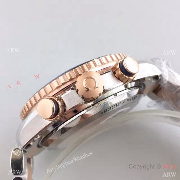 (OM)New Copy Swiss Omega Seamaster 9901 Watch 2-Tone Rose Gold (OM)New Copy Swiss Omega Seamaster 9901 Watch 2-Tone Rose Gold