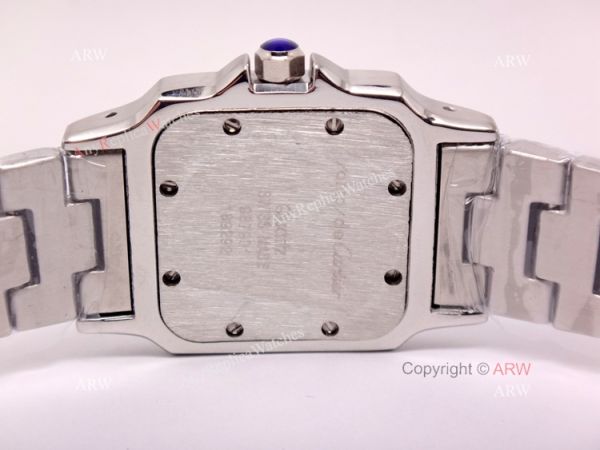 Replica 2-Tone Cartier Santos Mens Quartz Watch 29.5mm Replica 2-Tone Cartier Santos Mens Quartz Watch 29.5mm