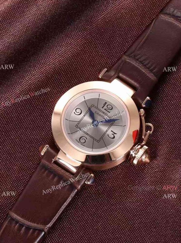 Knock off Cartier Pasha Ladies 28MM Watch Rose Gold Pink Version Knock off Cartier Pasha Ladies 28MM Watch Rose Gold Pink Version